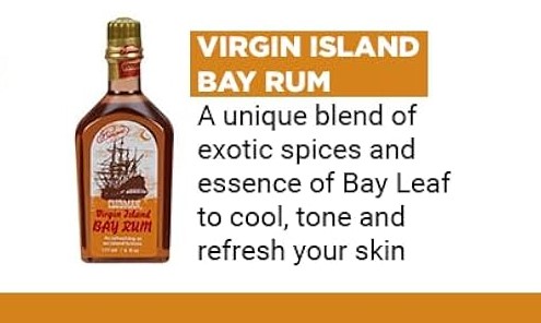 Moonstomp shop vente savons à raser et aftershave Pinaud clubman Bayrum.